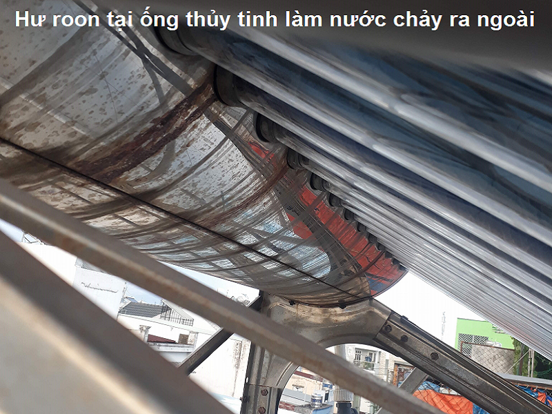 thay ron ống thủy tinh máy nước nóng năng lượng mặt trời