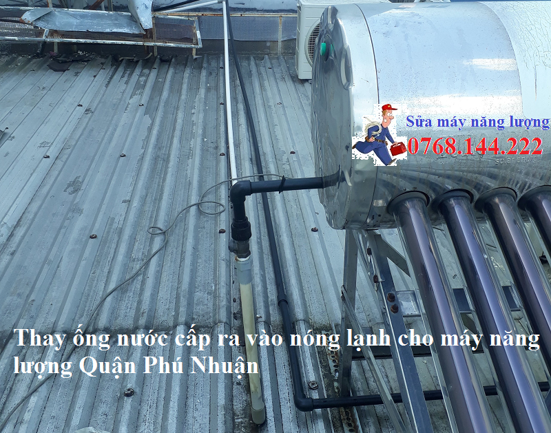 Sửa máy nước nóng năng lượng mặt trời phú nhuận